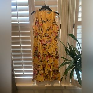 Antonio Melani size 8 yellow floral dress… BRAND NEW (w/ tags)